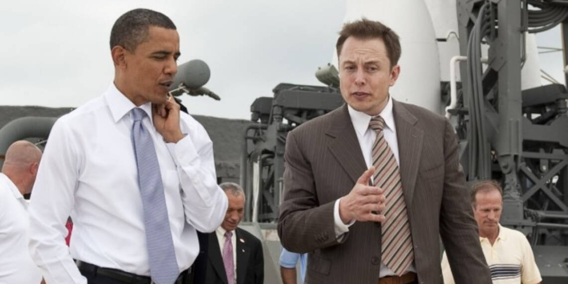 Its Obama vs Elon Musk now. And it’s going to be bloody