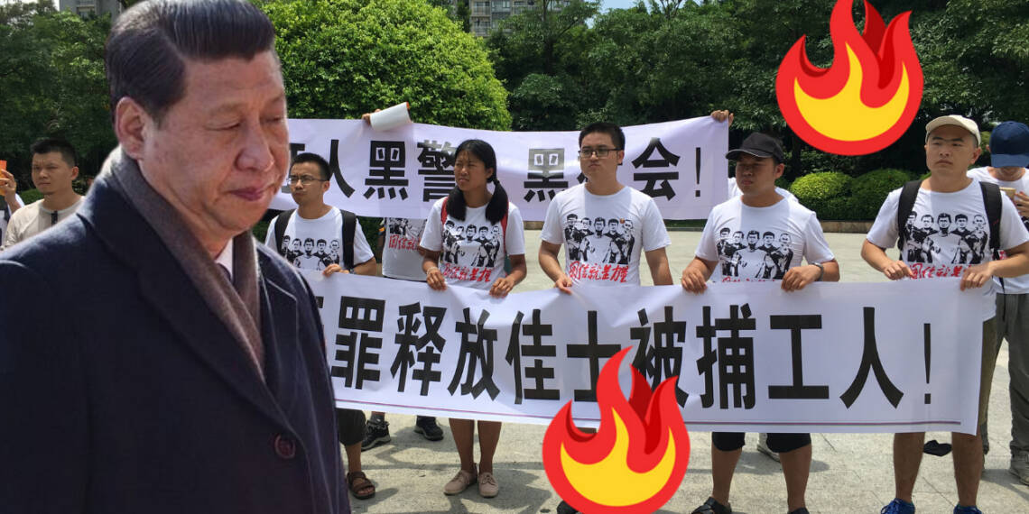 A Tiananmen square type protest has again erupted in China, but this time it won’t be crushed   