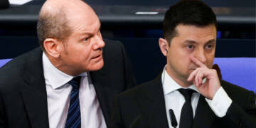 One tight slap by German voters was enough to turn Olaf Scholz into a Ukraine hawk