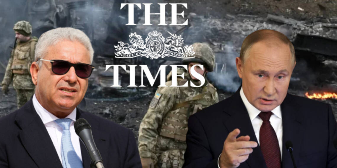 Times group tried to drive a wedge between Russia and Libya. Got exposed instantly