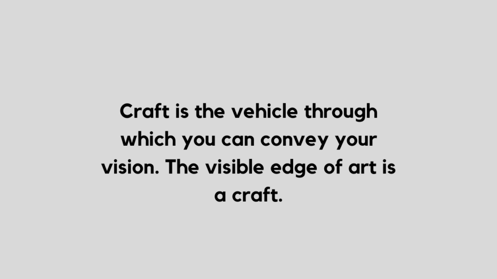 craft quote and caption