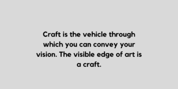 craft quote and caption