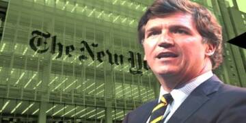 tucker carlson. nyt, liberal media