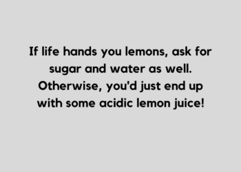 funny lemon quote and caption