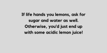 funny lemon quote and caption