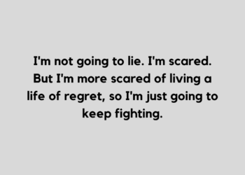 Keep fighting quote and caption