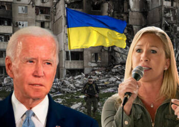Marjorie Taylor exposes the real people receiving donations in the name of Ukraine