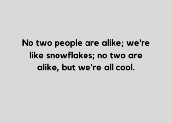 best snowflake quote and caption