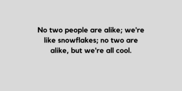 best snowflake quote and caption