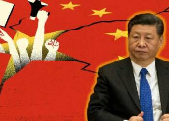Who is digging Xi’s grave in Shanghai?