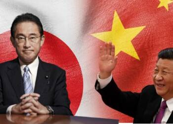 The Japanese Prime Minister is a Chinese pug