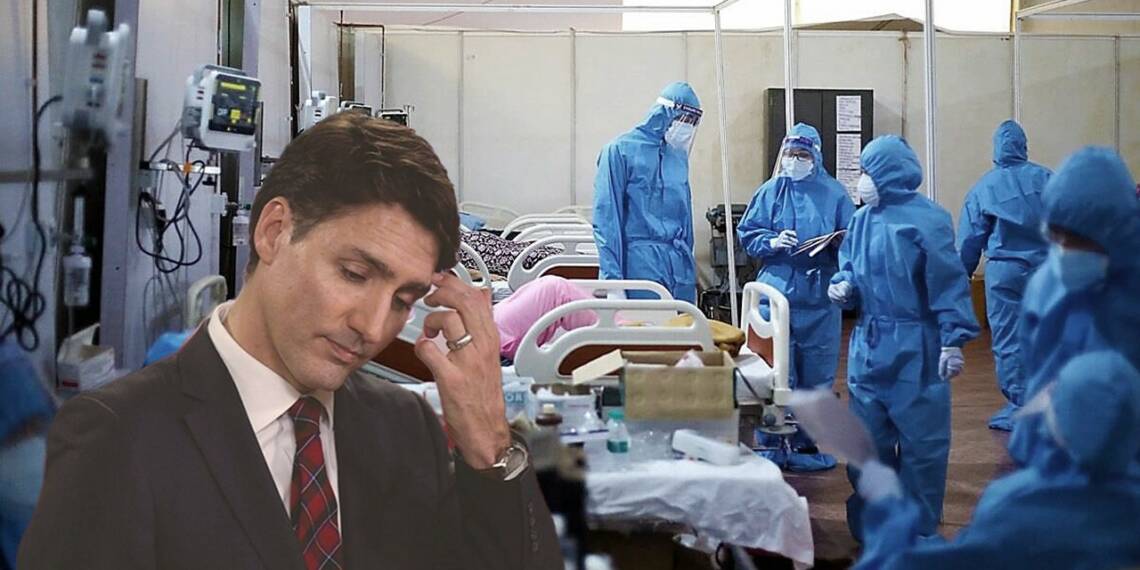 Canadians will soon run out of hospital beds, all thanks to Justin Trudeau and his minions.
