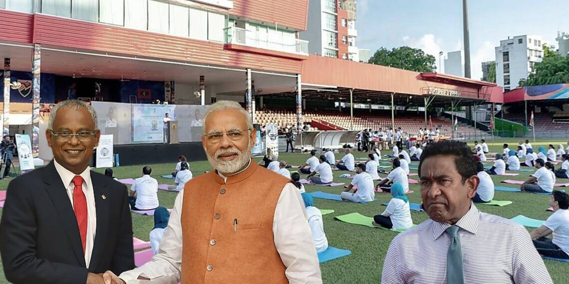 Why is everybody in Maldives, right from the government to the people, singing praises of India?