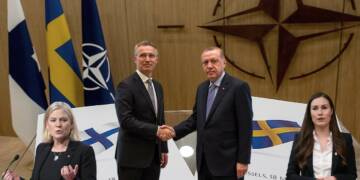 Finnish and Swedish governments surrender their countries to Turkey to get NATO membership