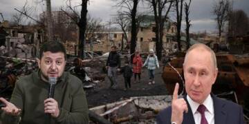 Zelensky had parked West-donated tanks in the open, Russian missiles burned them down