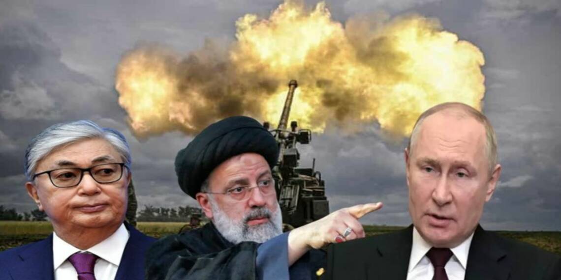 Iran’s bid to control central Asia may bear fruit with Kazakhstan. Anyway, Putin likes a good fight.
