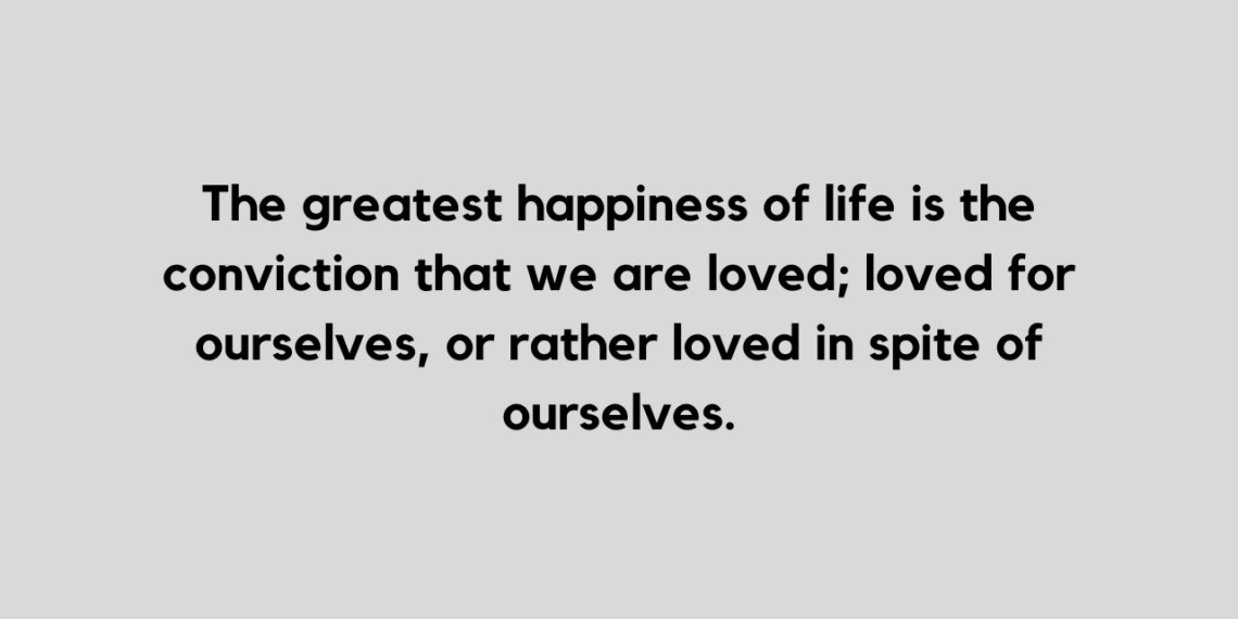 Unexpected love quote