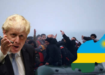 UK airlifted migrants from the English Channel and dropped them in Rwanda to die