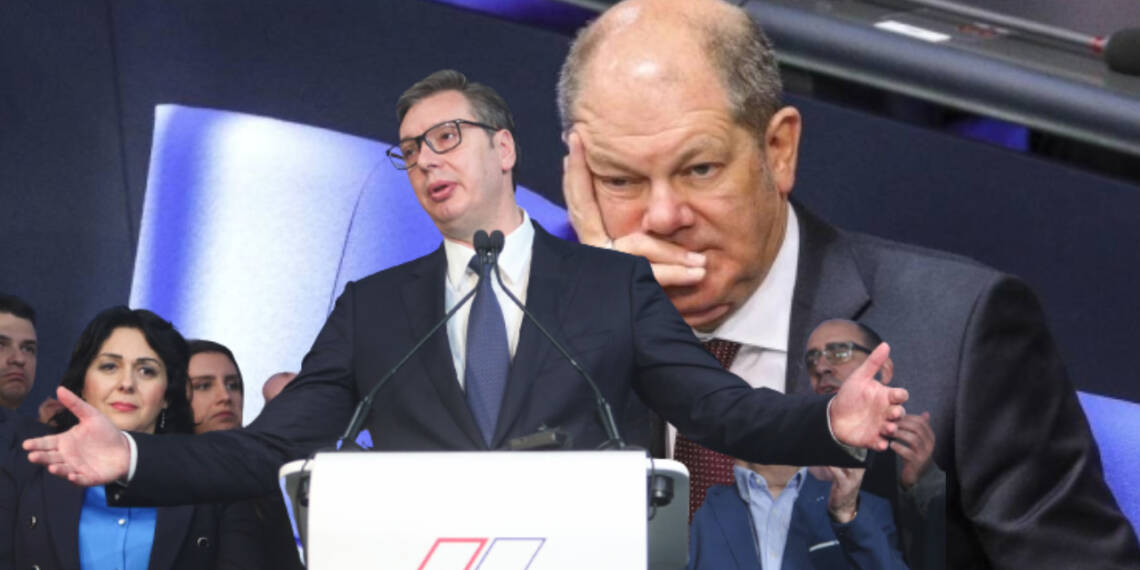 Serbian president roasts German chancellor over the question of sanctioning Russia