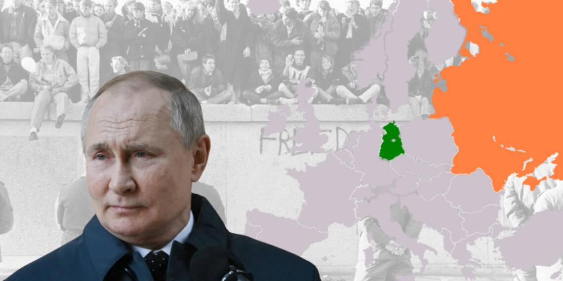 The Ukraine war has led to a point where East Germany could declare independence