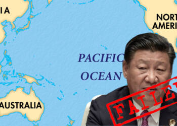 China could not be a ‘near Arctic country’ so it decided to be a near Pacific country. Failed again.