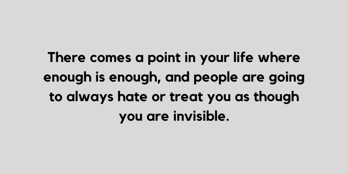 enough is enough is quote