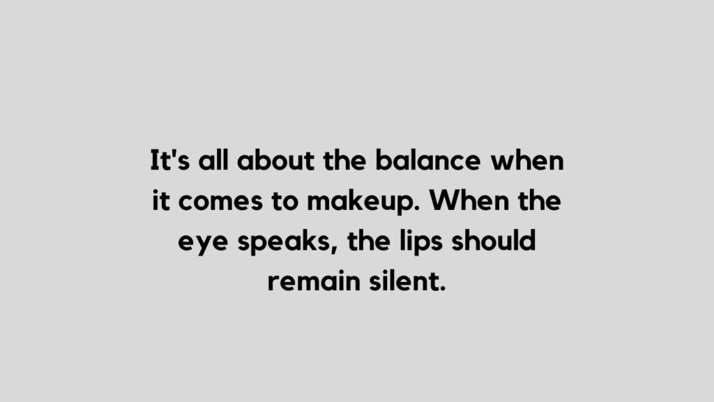lips quote and caption