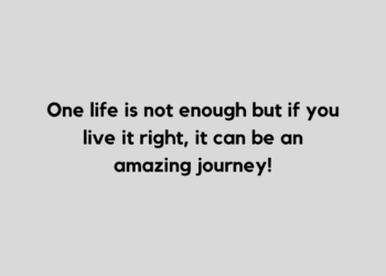 never enough quote and caption