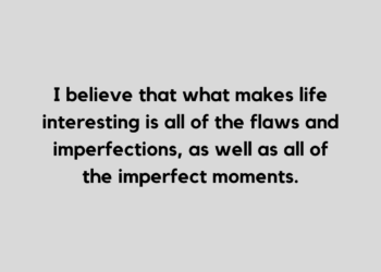 no one is perfect quote and caption