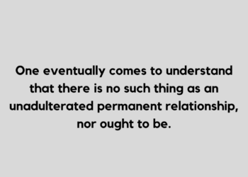 no one is permanent quote and caption