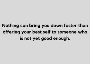 not good enough quote and caption