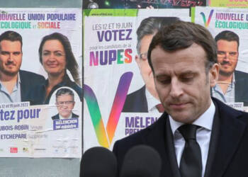 Macron became the president but the prime ministerial elections make his position extremely vulnerable