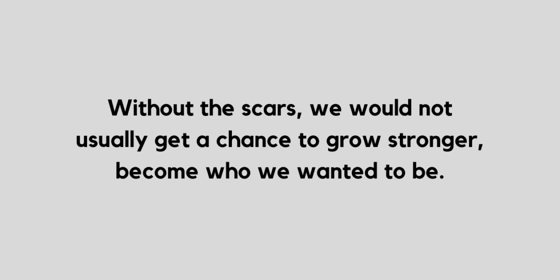 scars quote and caption