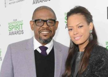 Keisha Nash Whitaker with her husband