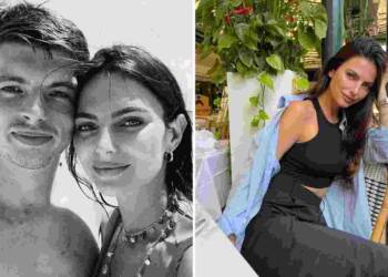 Kelly Piquet with her boyfriend