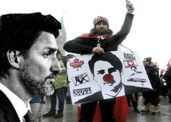 A petrified Trudeau is introducing draconian laws to outlaw the Freedom Convoy once and for all