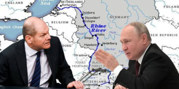 Rhine shallow water crisis