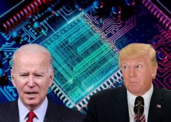 Did Biden violate Trump-era sanctions to arm China with advanced chip technology?
