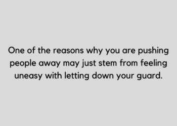 Pushing People away quotes