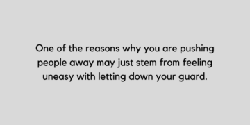 Pushing People away quotes