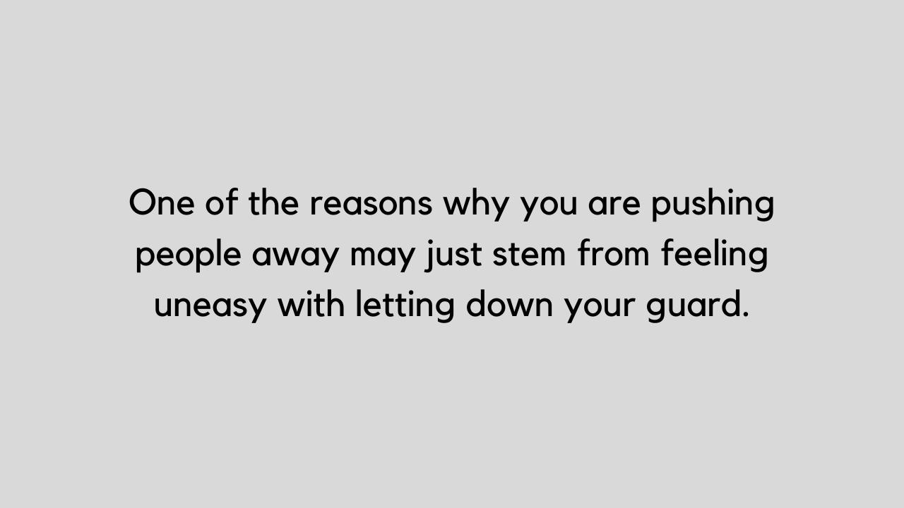 Your Pushing Me Away Quotes Quotesgram