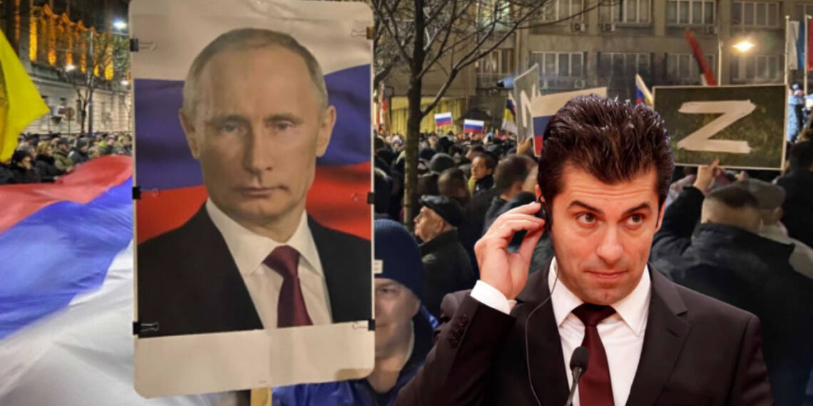 A massive pro-Russia movement has erupted in Bulgaria