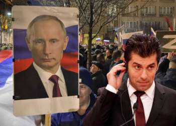 A massive pro-Russia movement has erupted in Bulgaria