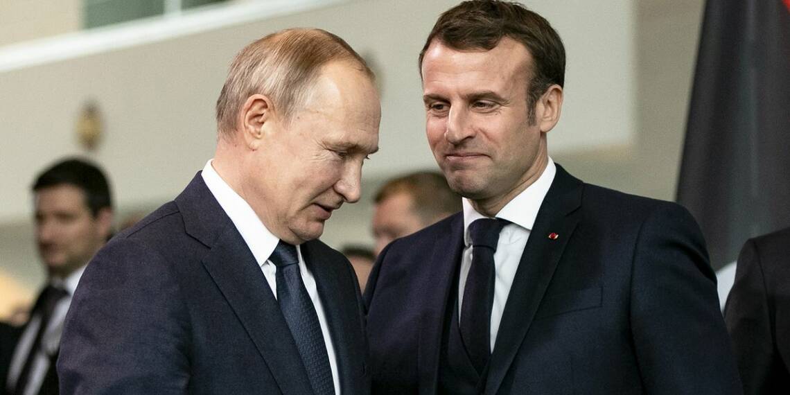 Macron becomes the first leader to legitimize Russian control over Ukrainian territories
