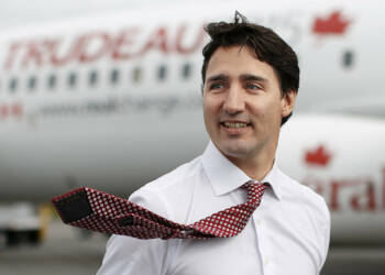 Eco-warrior Trudeau emitted 90 metric tones of carbon last month just for photo-ops