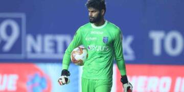 Albino Gomes playing football