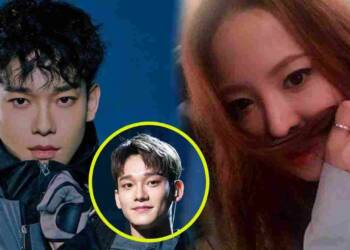 Kim Jong Dae Chen singing a song