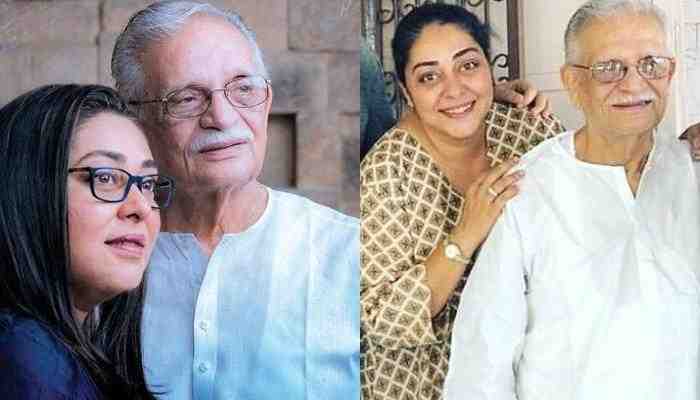 Meghna Gulzar with his father