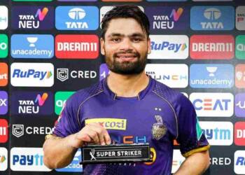 Rinku Singh in IPL post match presentation