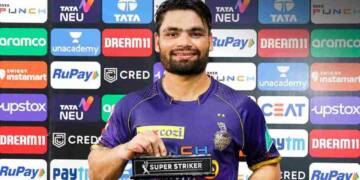 Rinku Singh in IPL post match presentation